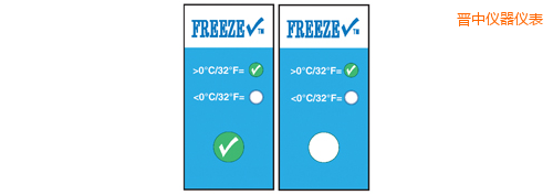 晉中溫度指示標(biāo)簽 冷凍檢查 Thermolabels